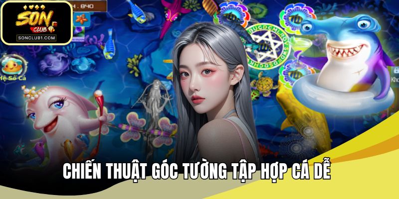 Chiến thuật góc tường tập hợp cá dễ